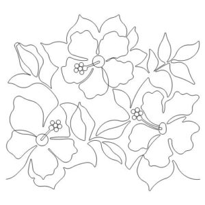 Hibiscus Flowers e2e - Anne Bright Designs