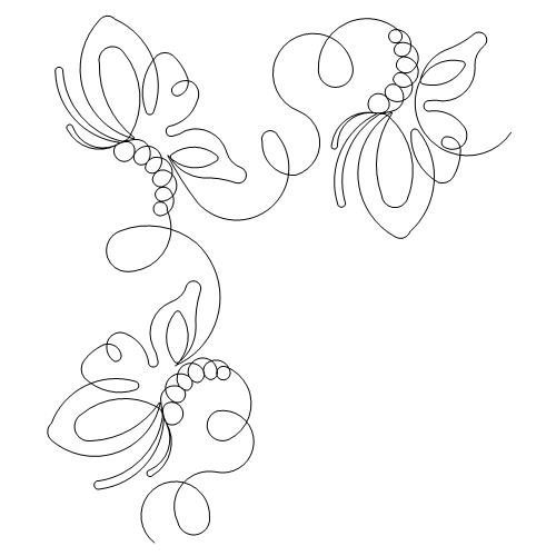 Butterfly Swirls - Anne Bright Designs