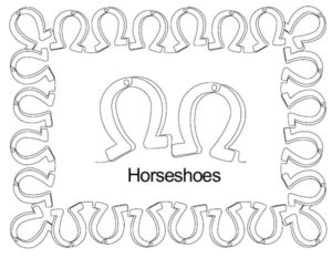 Horseshoes - Anne Bright Designs