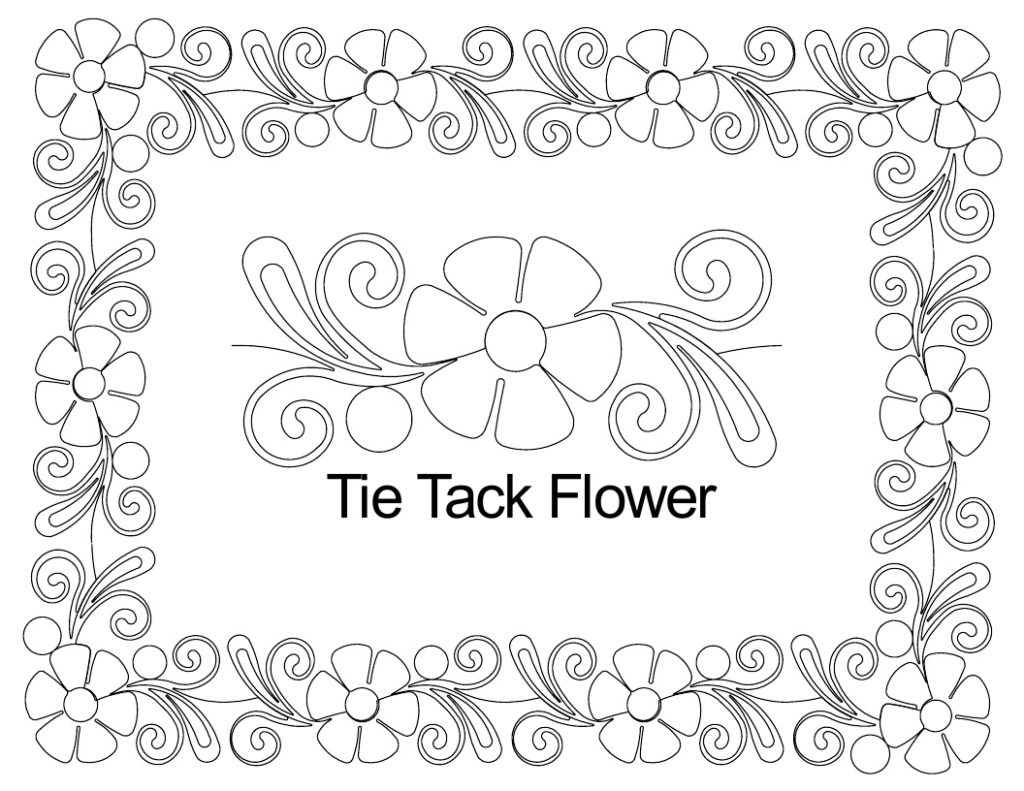 Tie Tack Flower Anne Bright Designs