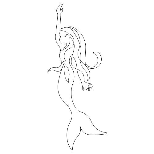 Mermaid Arora - Anne Bright Designs