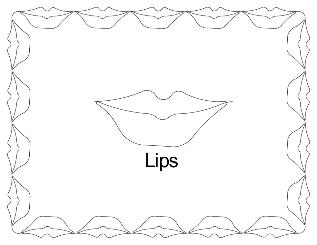 Lips Anne Bright Designs