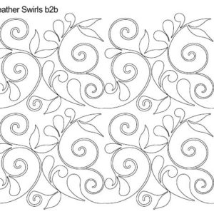 Feather Swirls B2b - Anne Bright Designs