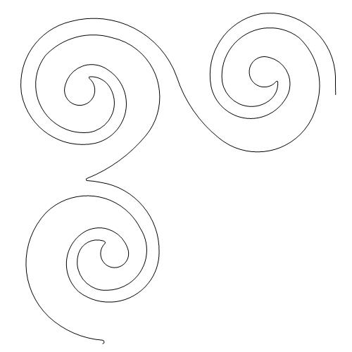 Curls and Swirls - Anne Bright Designs