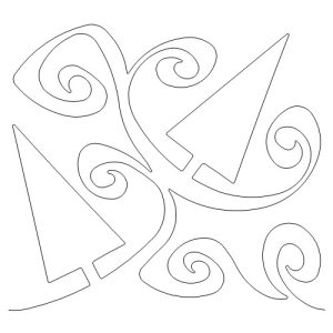 Christmas Tree Swirls b2b